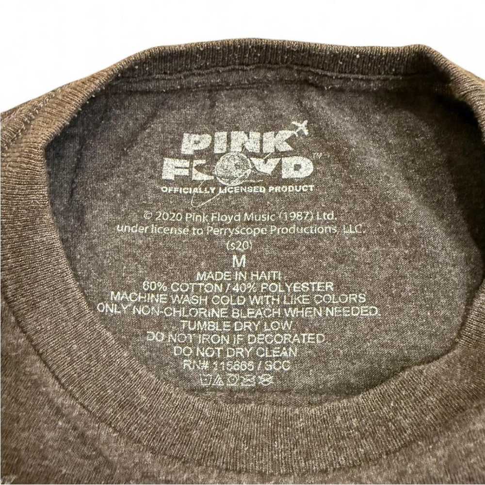Pink Floyd "Dark Side of the Moon" Heather Charcoal Tee | Size M - Picture 4 of 7